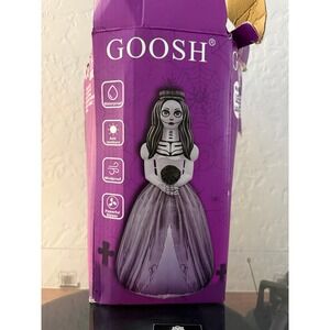 GOOSH 5.4ft Inflatable Bride Frankenstein Halloween Decoration LED NEW OPEN BOX
